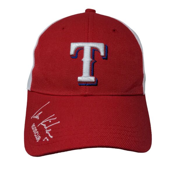 Texas Rangers Progressive 30/30 Club Strapback Hat Red OSFM Embroidered - Picture 1 of 8